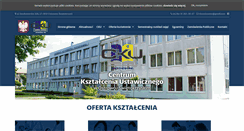 Desktop Screenshot of ckuostrowiec.pl